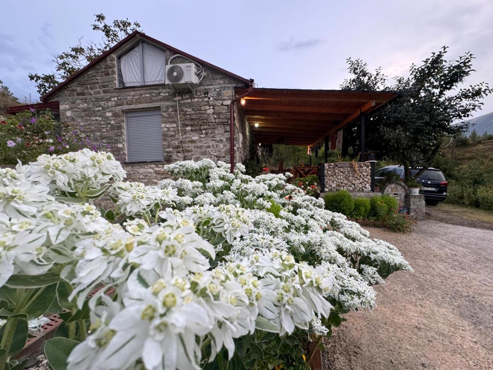 Villa Stone House Kelcyre Exterior foto